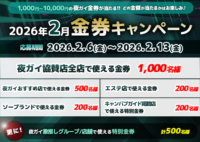 新規会員が有利!?金券プレゼントキャンペーン