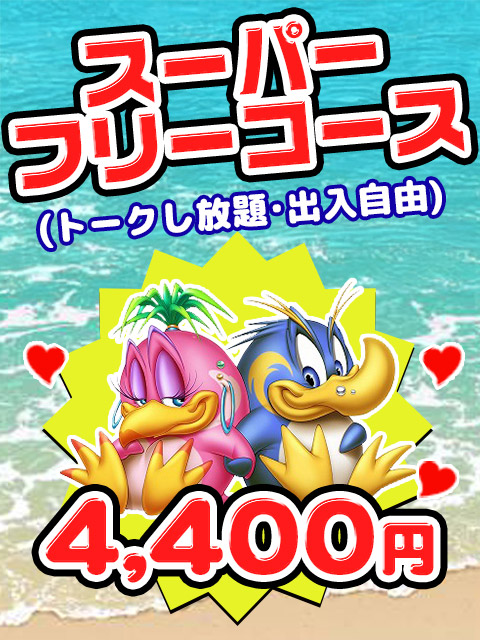 ■スーパーフリーコース