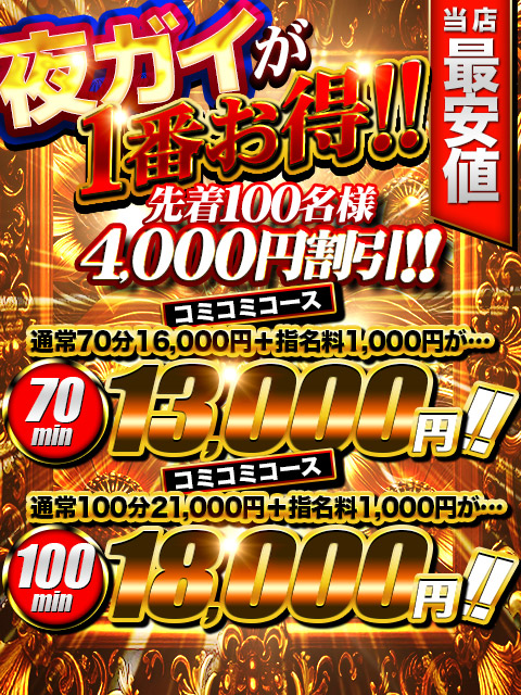 ■価格破壊!!先着100名様でこの価格で…!?  (4,000円割引!!)
