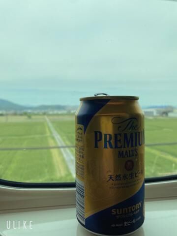 新幹線に乗った時はやはりおビールだよね♡