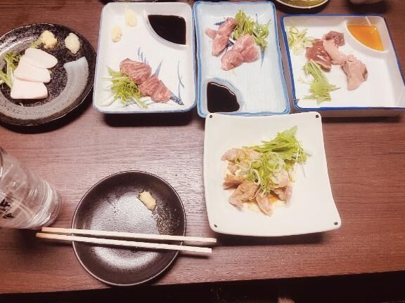 この前、美味しい物いただきました