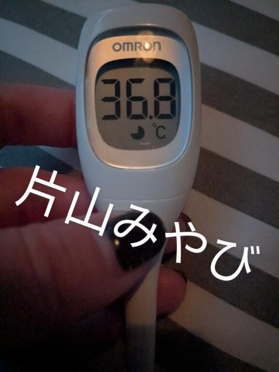本日の体温(*´Д｀)