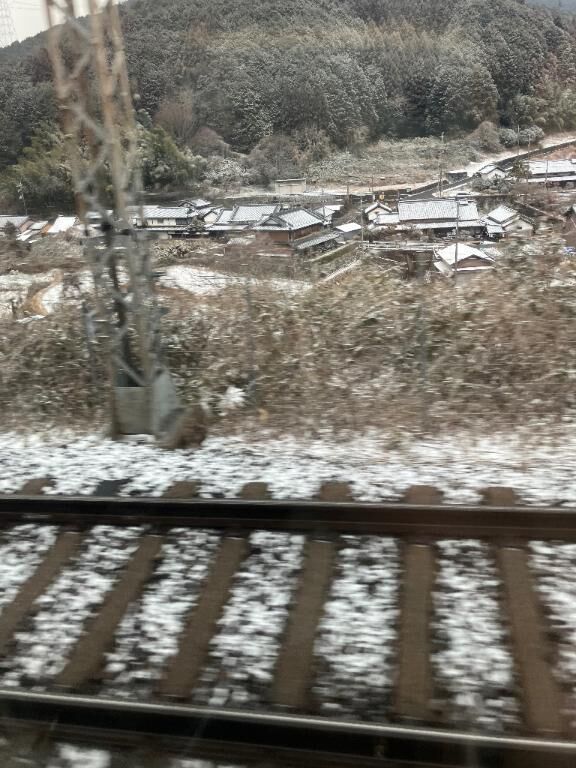 雪降ってた&#9825;
