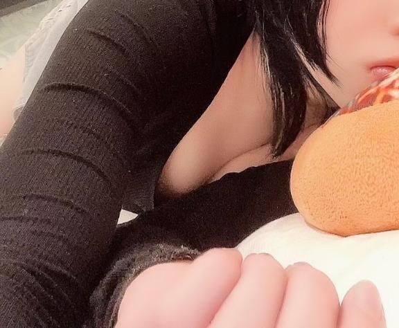 ベッドで