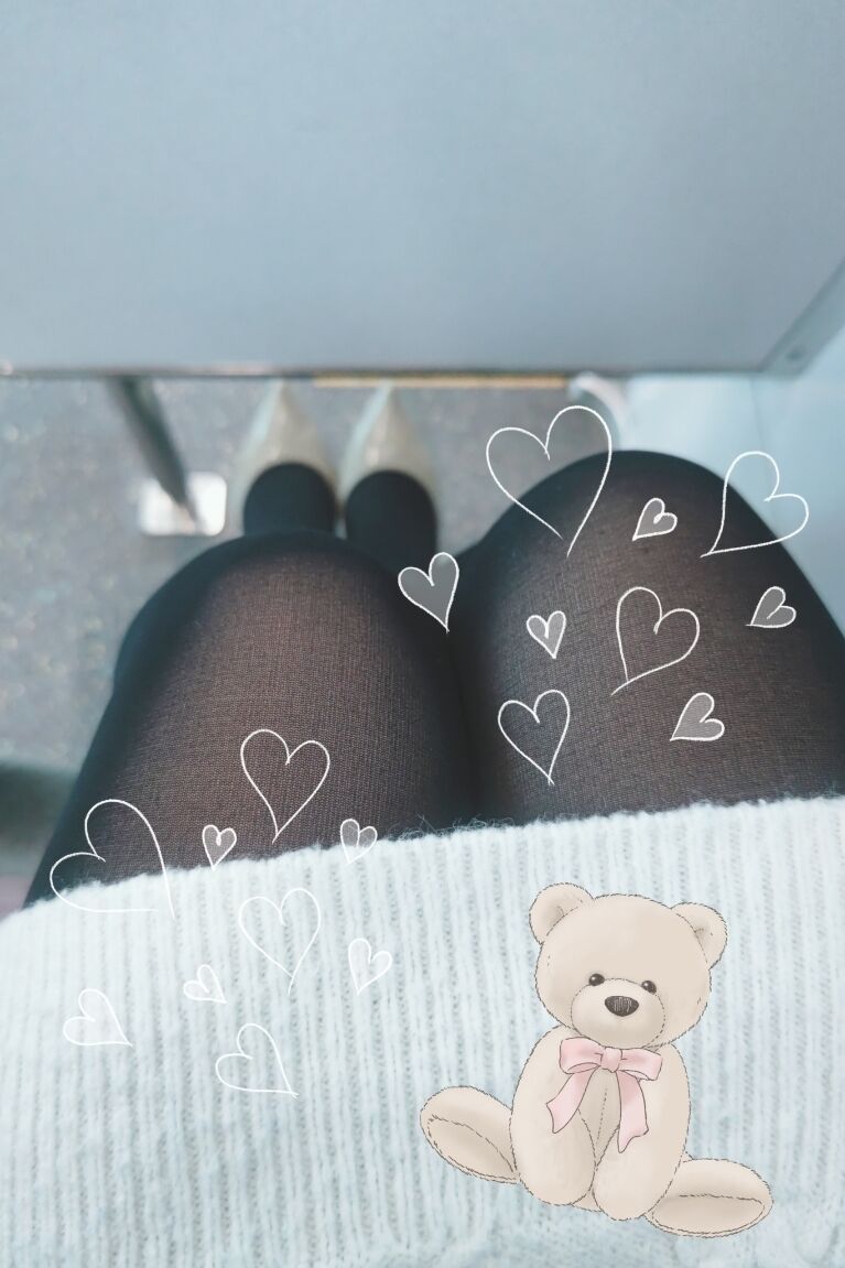 ニットのワンピース&#9825;