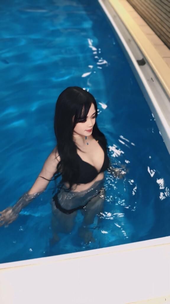 冬だけどプールいった&#9825;