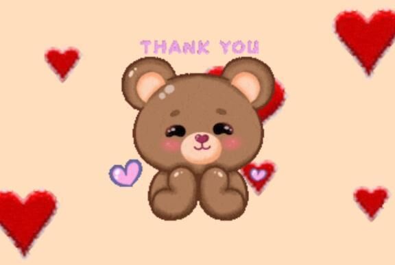 &#9825;お礼&#9825;