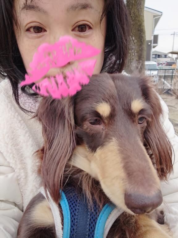 あつーーー(゜ロ゜;主と僕（笑）