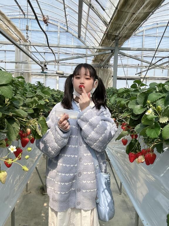 いちご狩り&#127827;