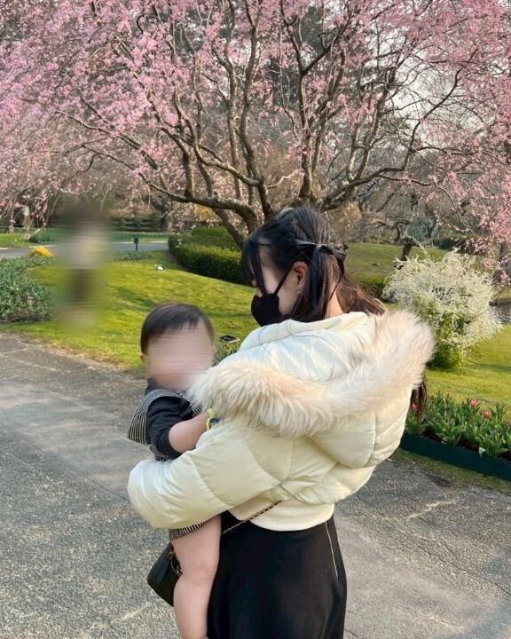 お花見に行ったの&#9825;&#9825;*.ﾟ