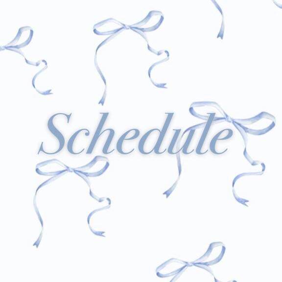 &#127800;4月の予定&#127800;