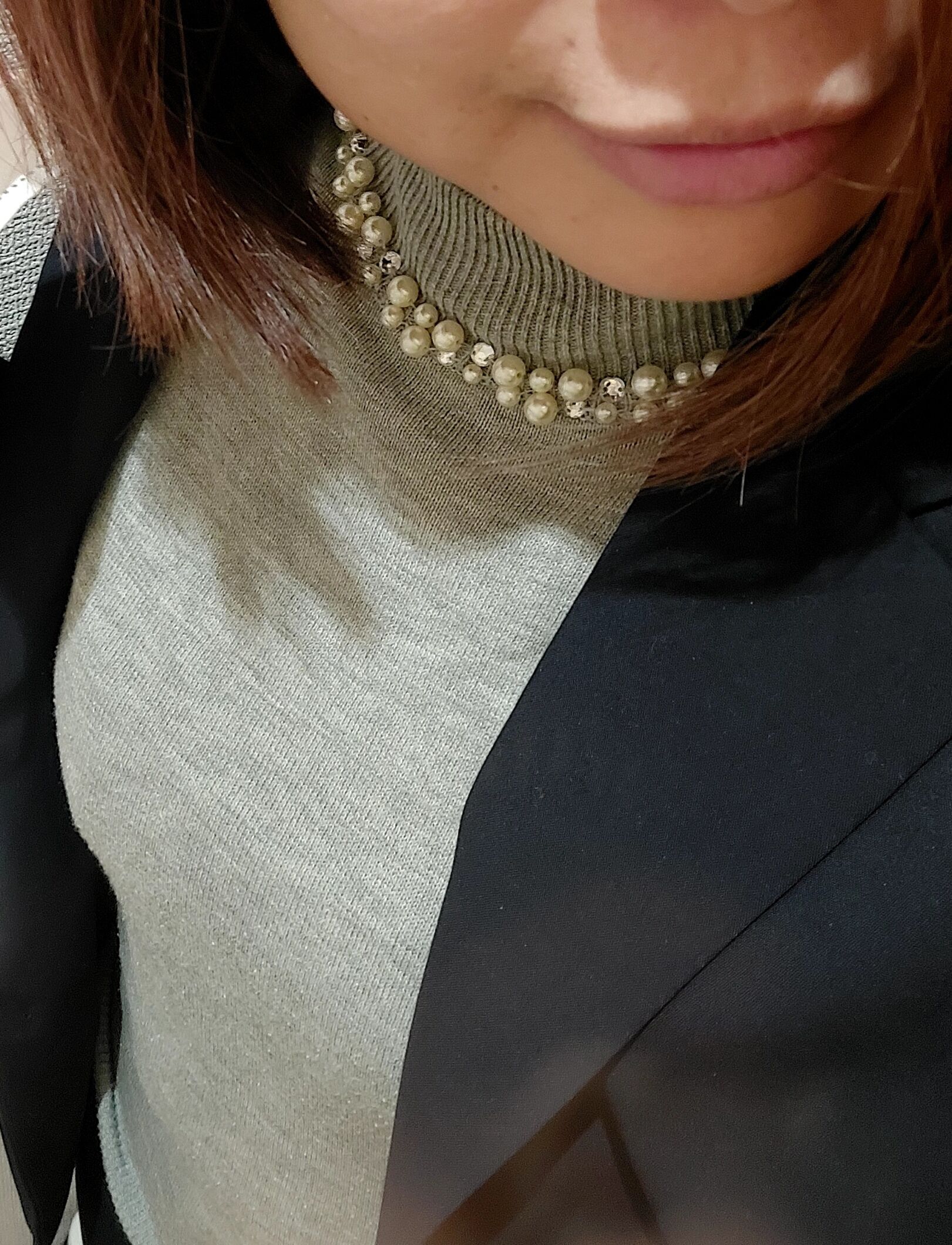 昨日と打って変わって……