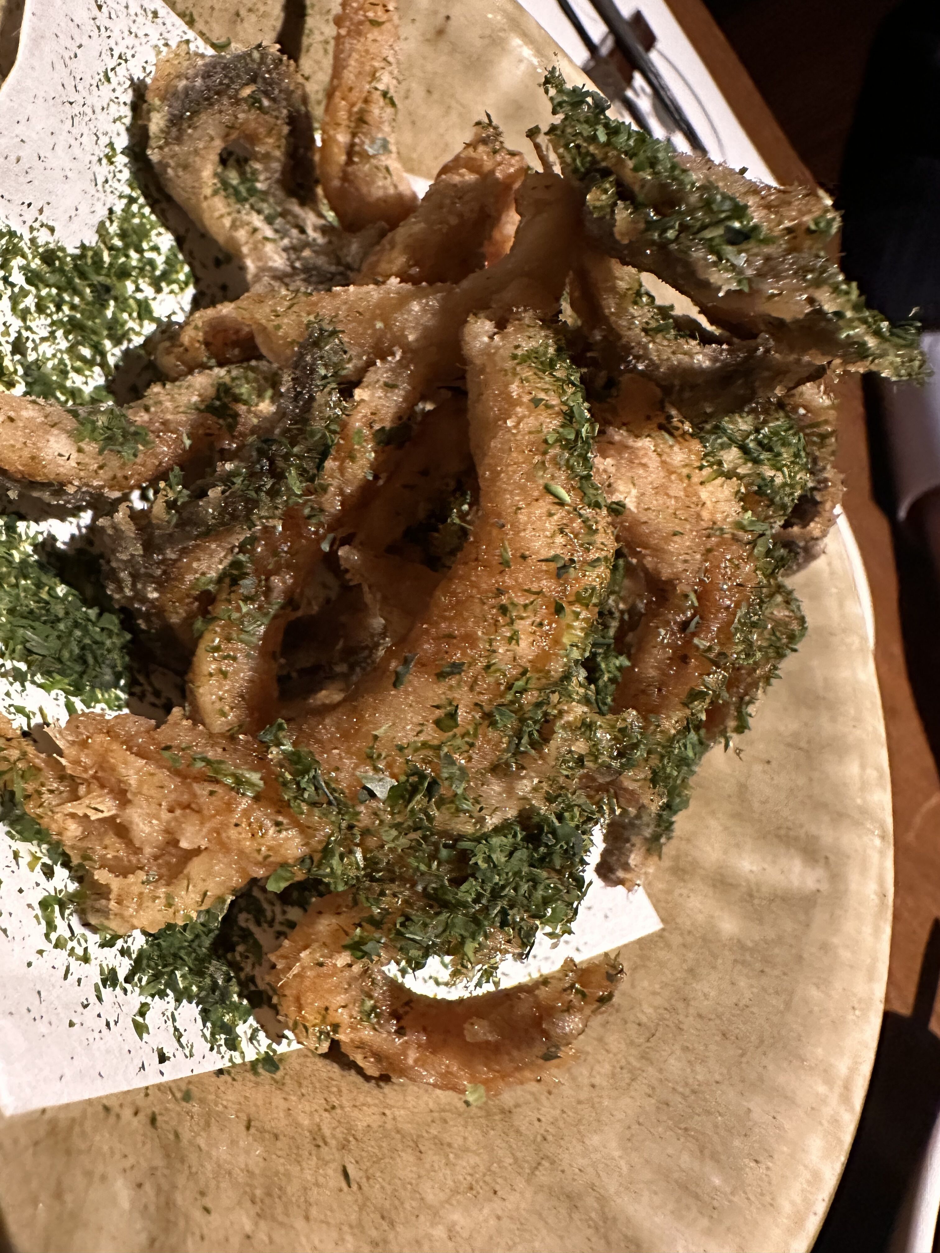 うなぎの磯辺揚げ