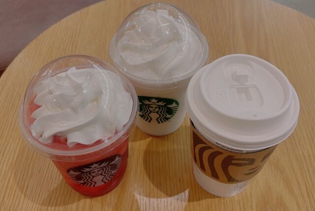 スタバで&#9825;
