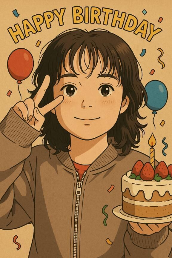1歳大人になりました。