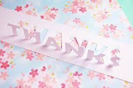 Thanks&#9825;