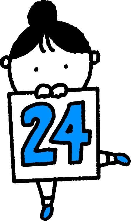 24日