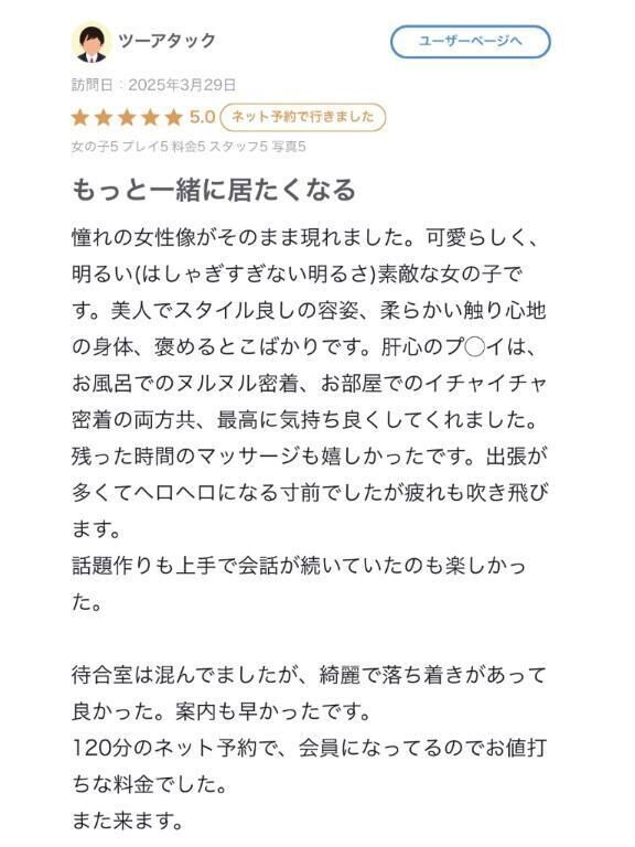 【お礼写メ日記】