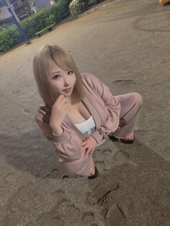 夜の公園&#9825;