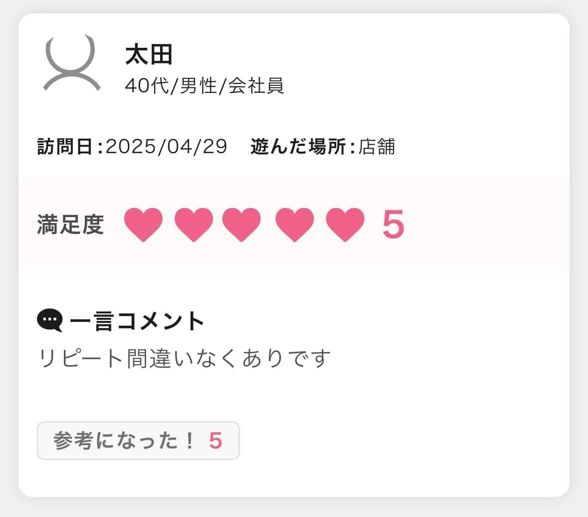 口コミありがとう&#10083;&#65039;