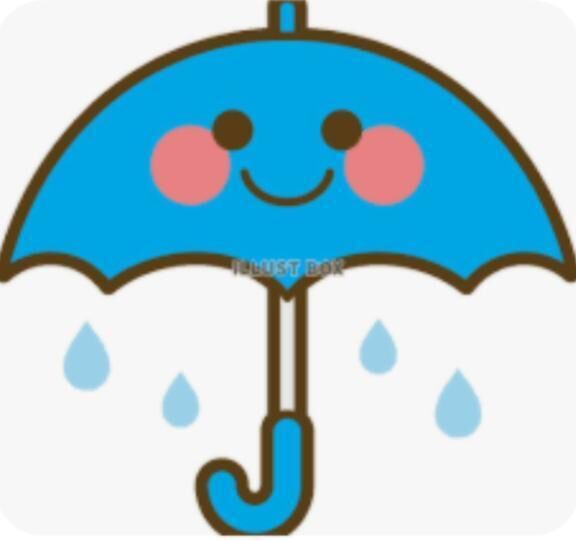 &#9748;降ってきたよ！