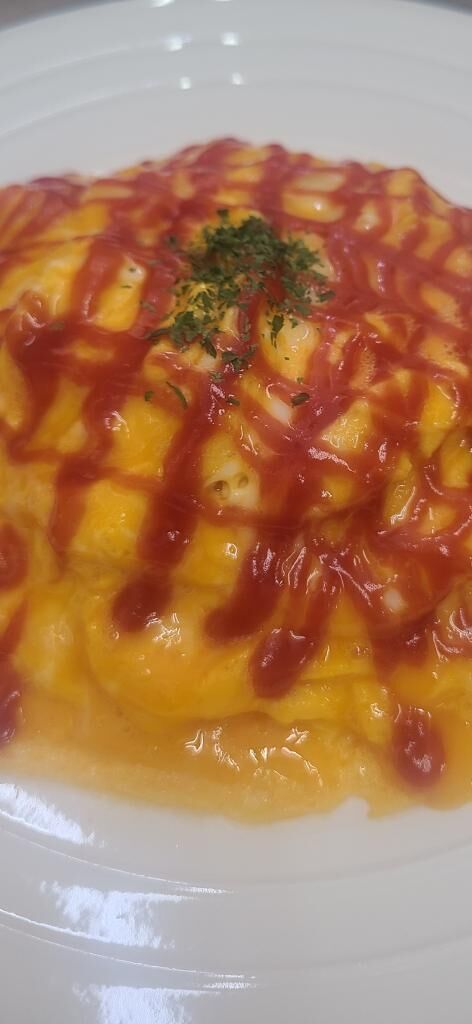 オムライス作った！