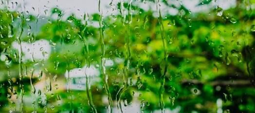 雨...