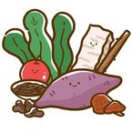▽考えながら食べるのって難しい△