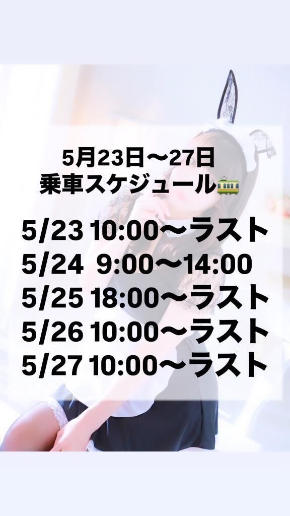 乗車スケジュール&#128643;