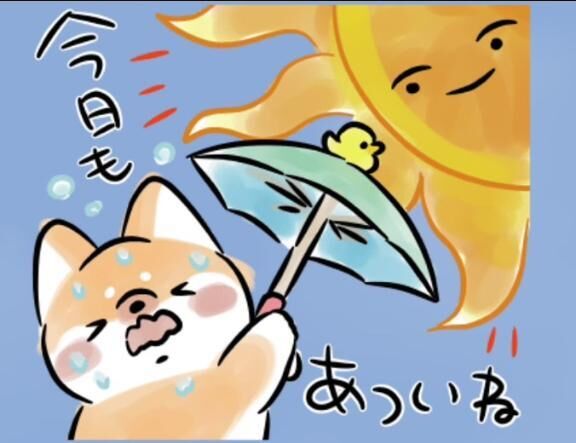 今日も暑い♡♡