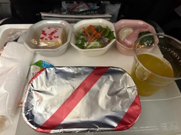 機内食&#9825;