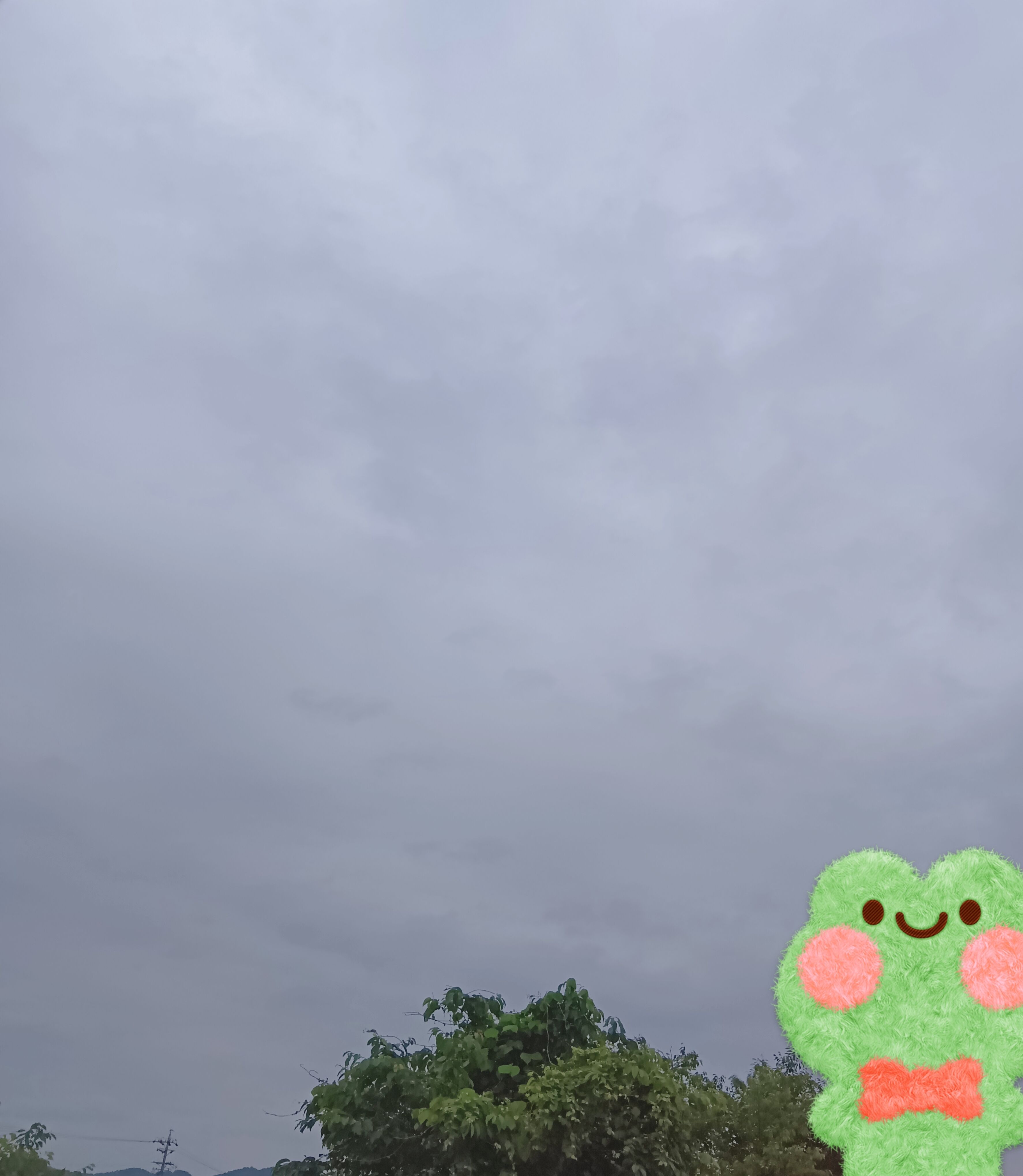 曇り空
