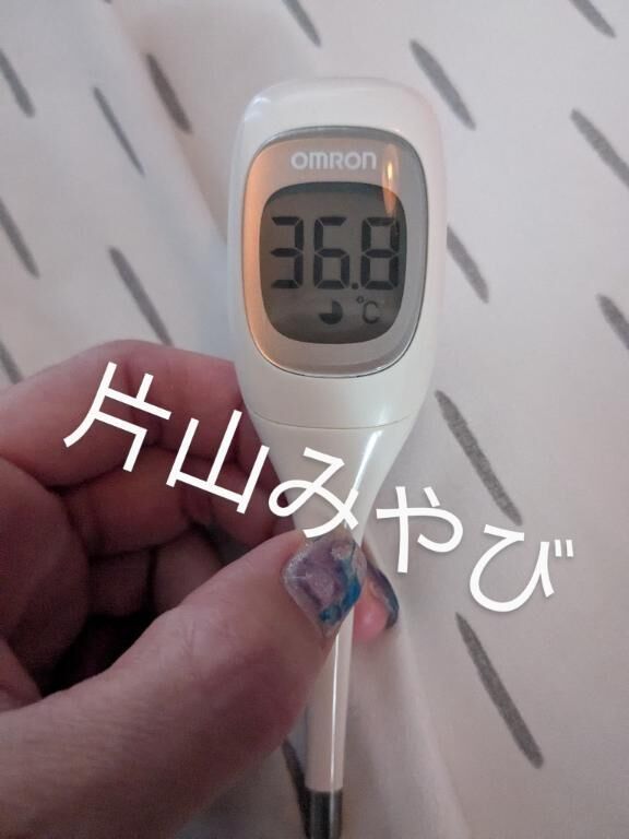 本日の体温(*´Д｀)