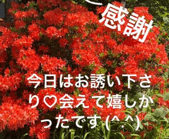 お礼です&#9825;