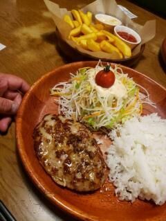 遅い夕食