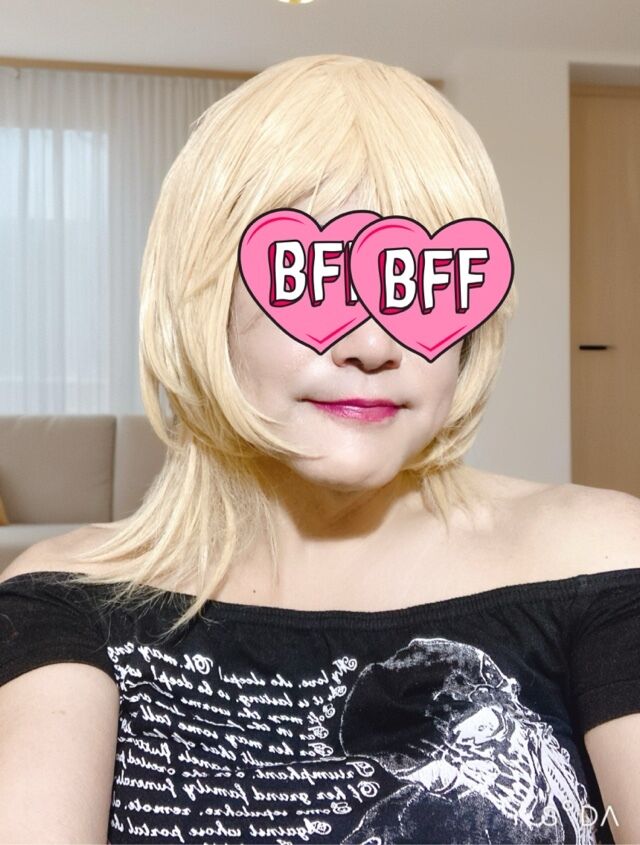別のウィッグ