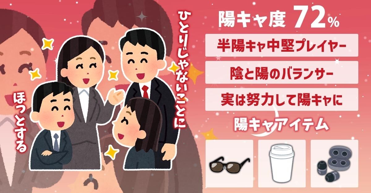 &#10048;陰キャか陽キャ診断&#10048;
