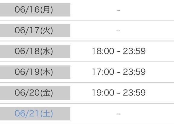 今週の