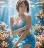 人魚っぽくなりました♡♡♀♡