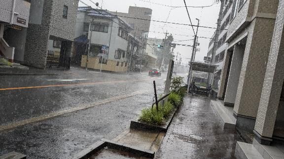 現在大雨&#9825;