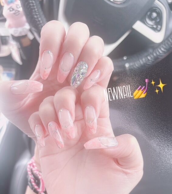 夏らしいネイル完成&#128133;★*