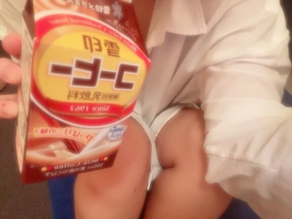 コーヒーの一気飲み♡