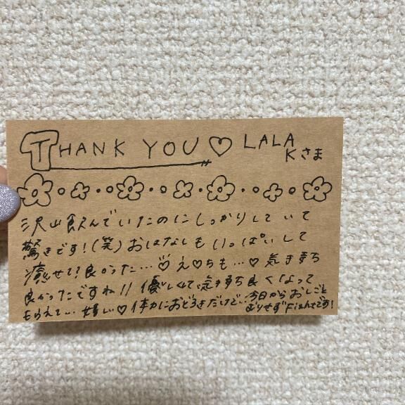 ♡♡ＬＡＬＡ♡Ｋ様♡