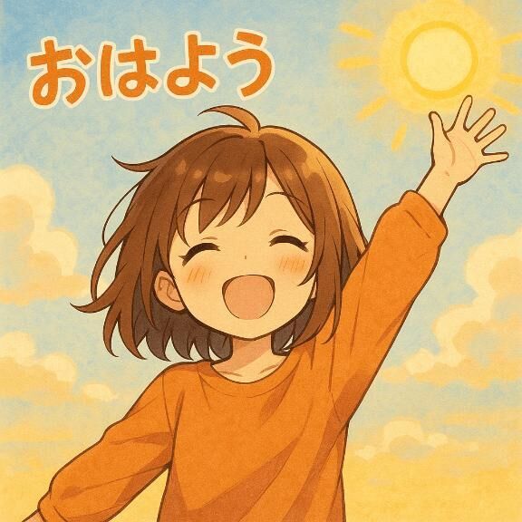 おはよー