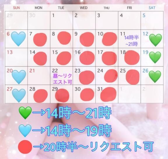 7月の予定