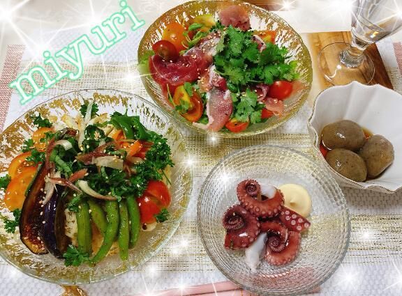 暑い日のお夕飯