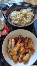 今日は あつさに打ち勝つ かっと 夏ウマウマそうめんに