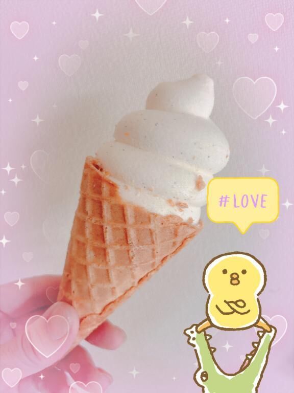 アイス出勤!&#9825;