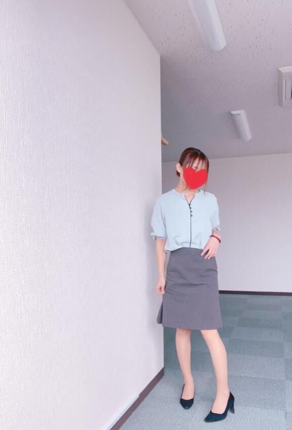 本日出勤します　ライトブルー✨✨