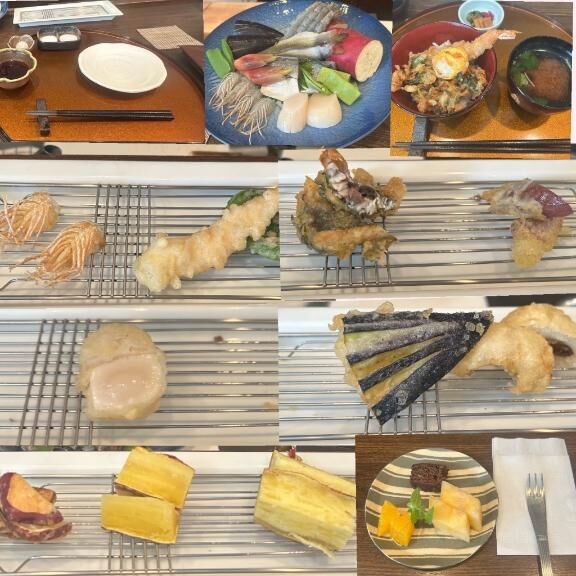 天ぷらランチ